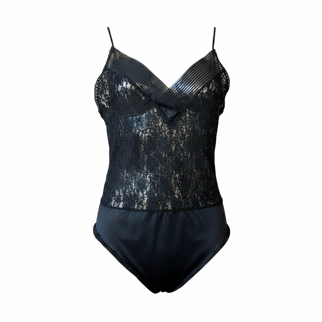 Vintage Sheer Lace 1piece