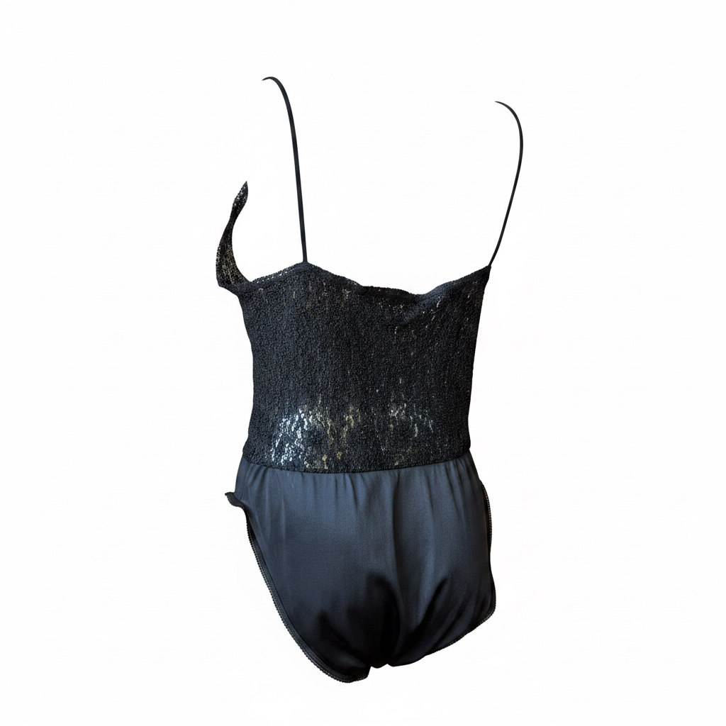 Vintage Sheer Lace 1piece