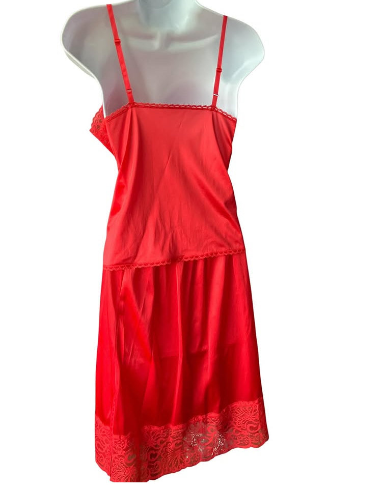 Vintage Red Lace 2piece Set