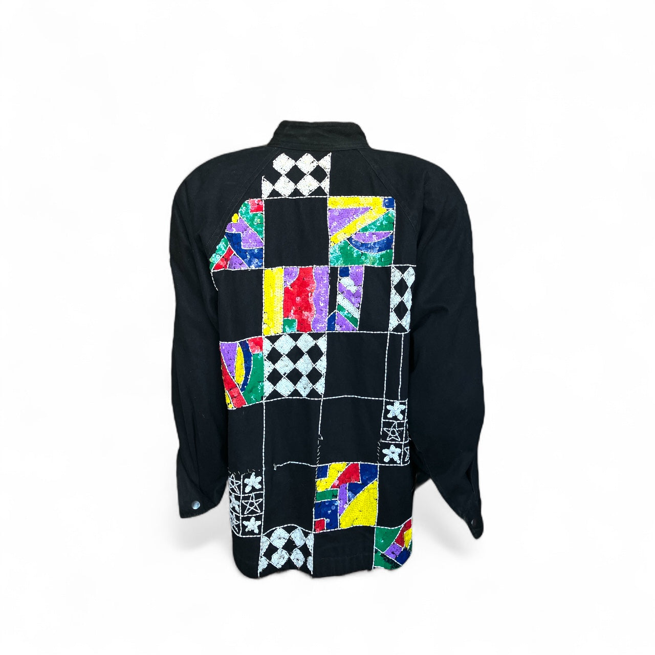 Vintage 1980s Modi Checkered Jacket