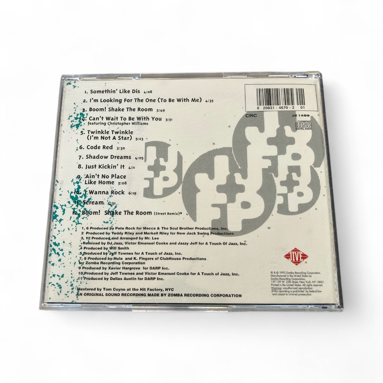 Vintage 1993 Will Smith CD