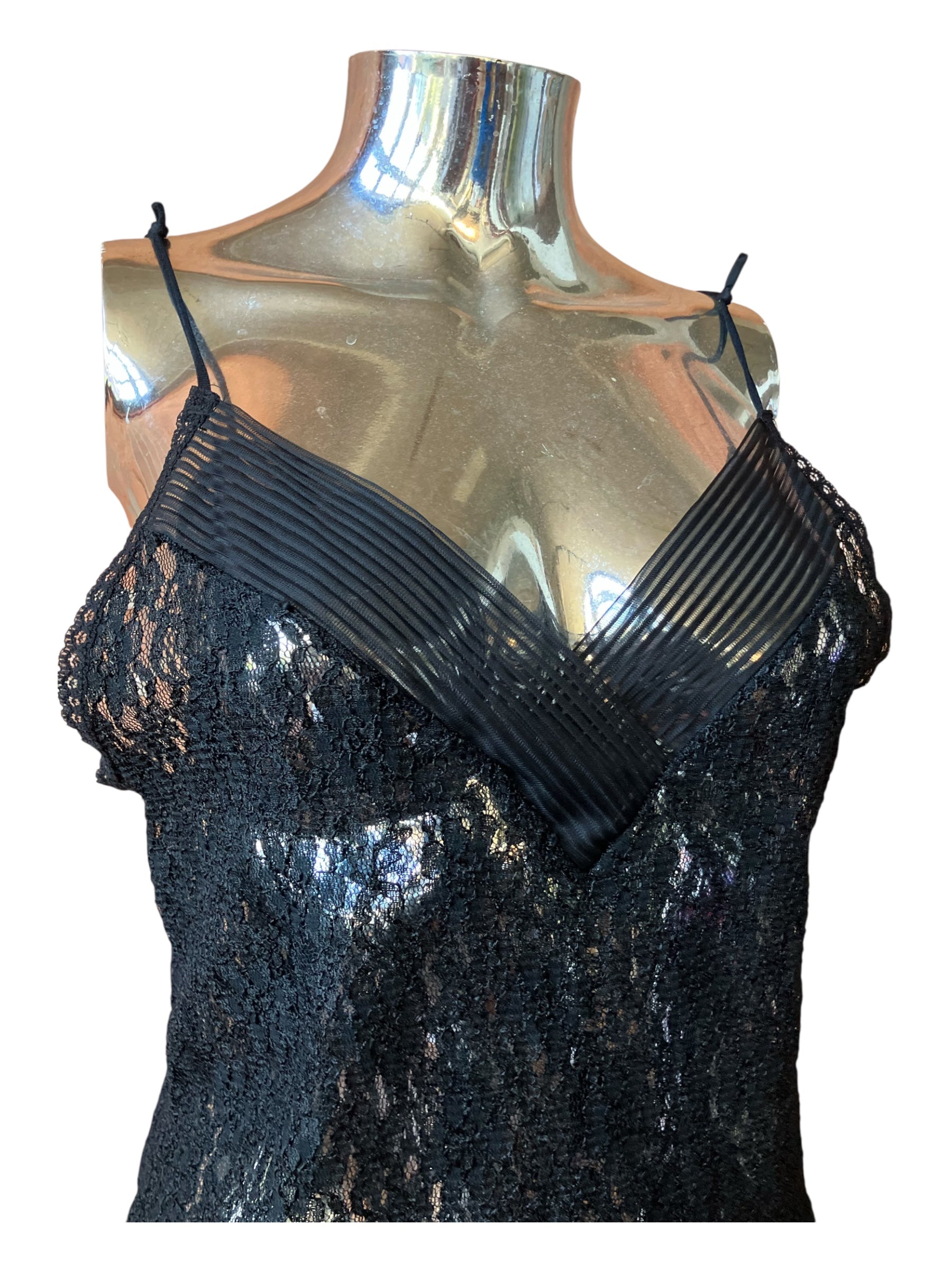 Vintage Sheer Lace 1piece