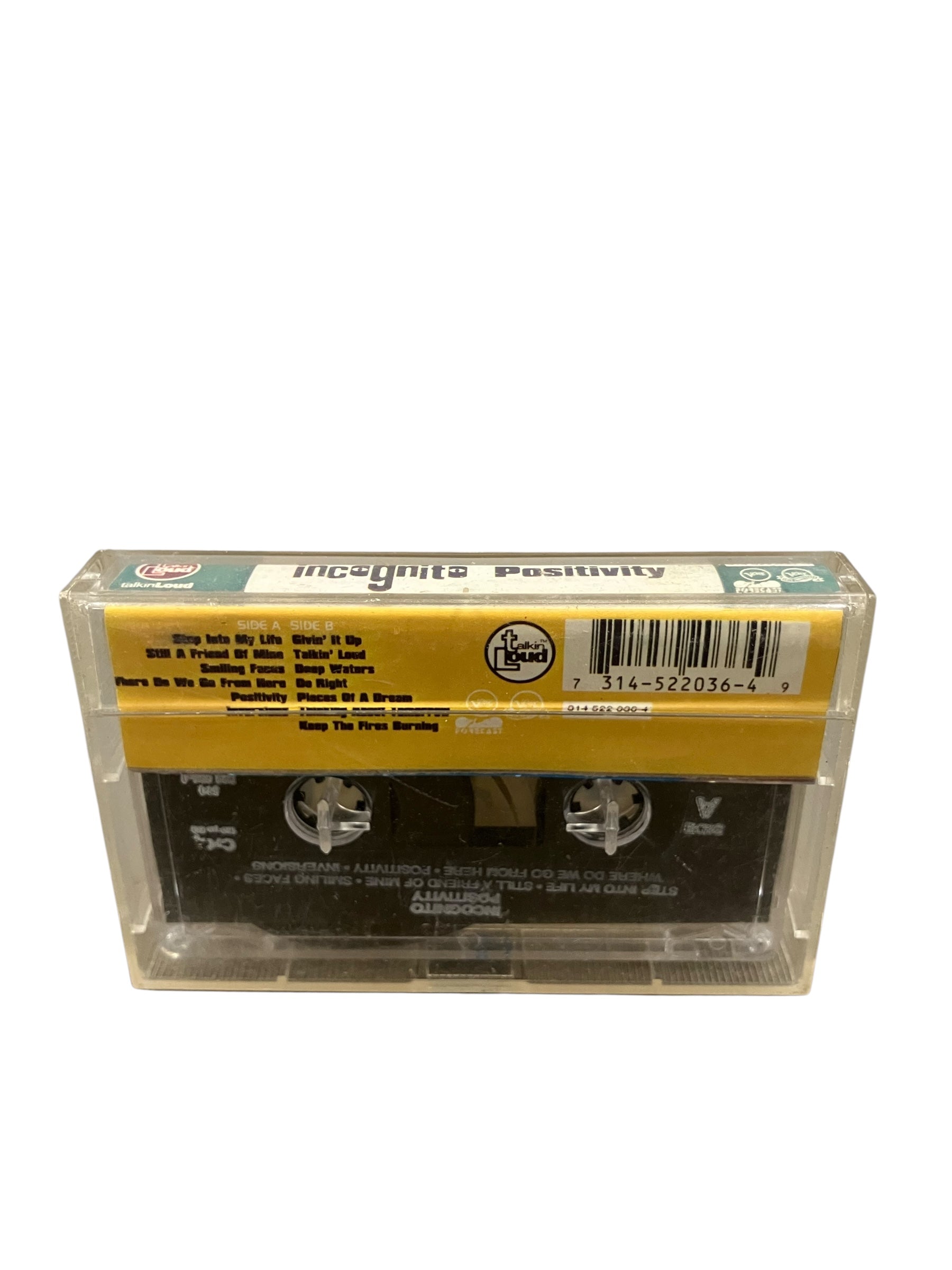 Vintage Incognito Cassette Tape