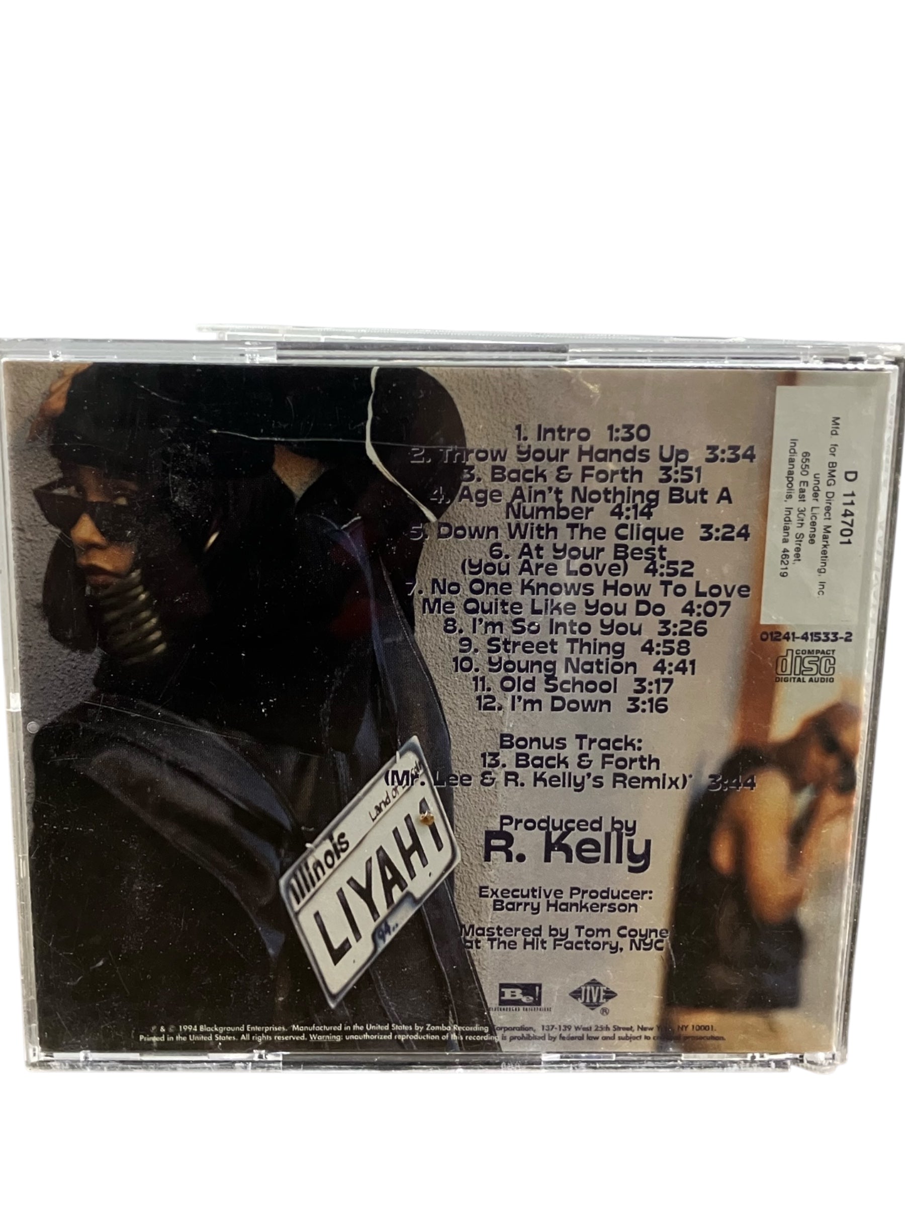 Vintage Aaliyah CD