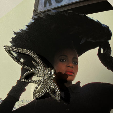 Rhinestone Butterfly Earrings