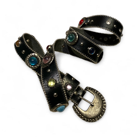 Vintage 1980s Gem Studded Belt