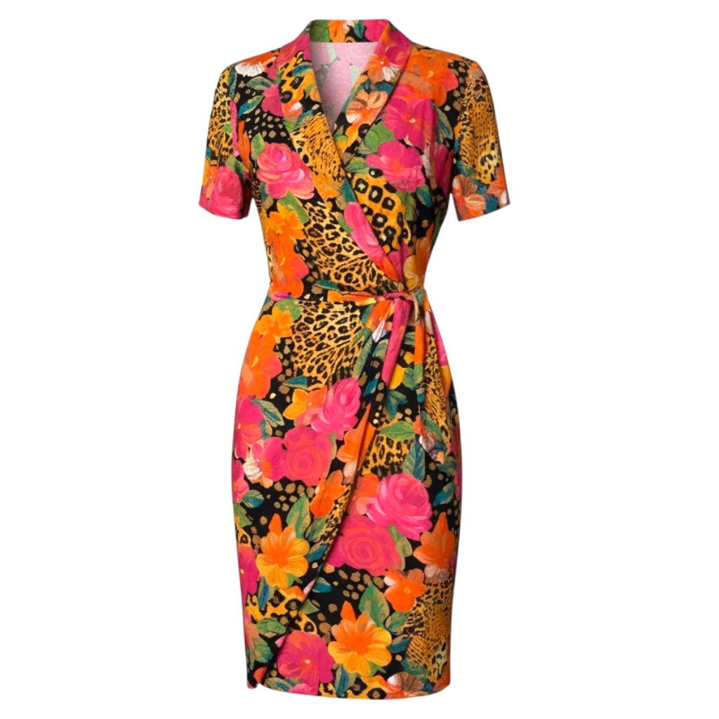 “NAOMI IN THE WILD” WRAP DRESS