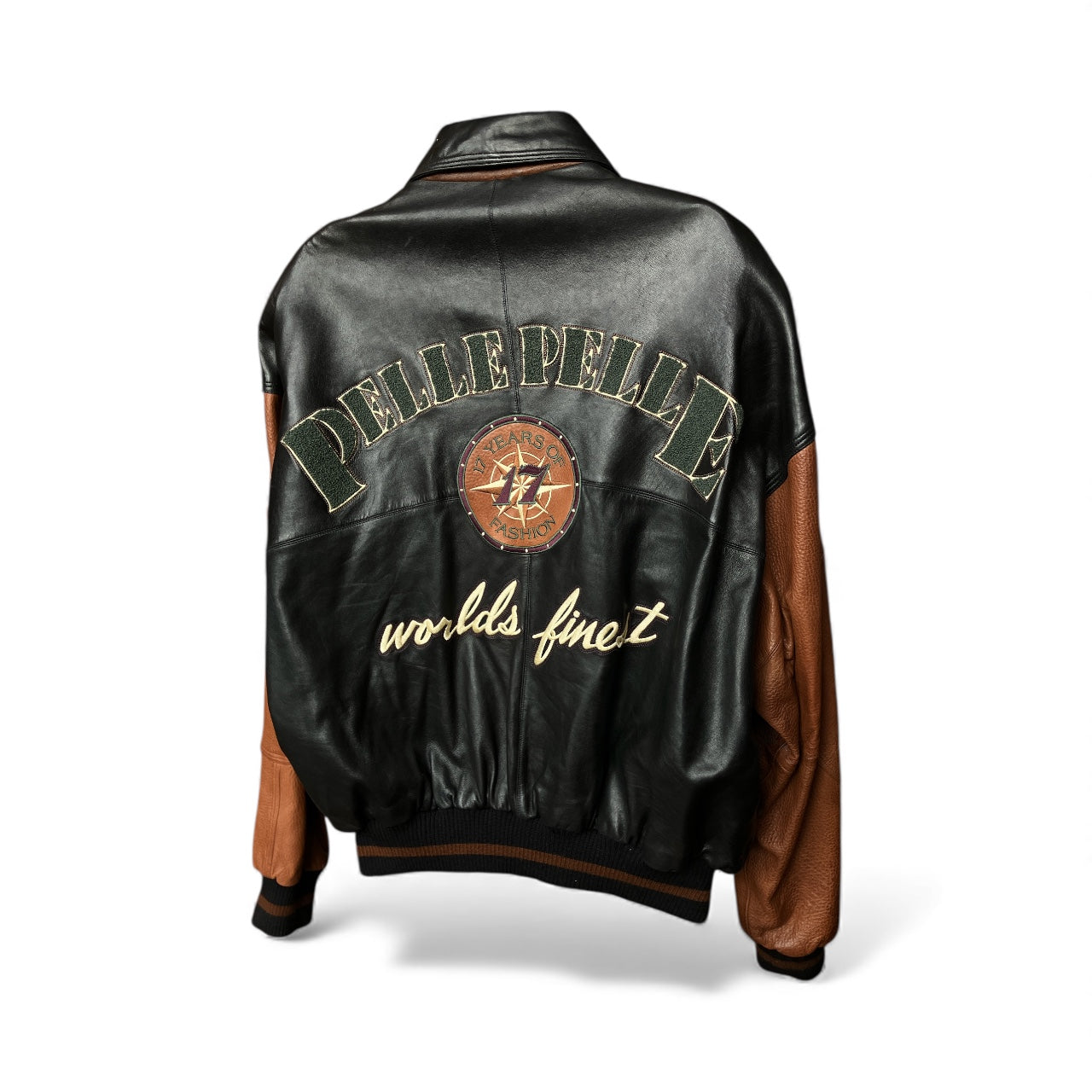 Vintage 1990s Worlds Finest Pelle Pelle Jacket