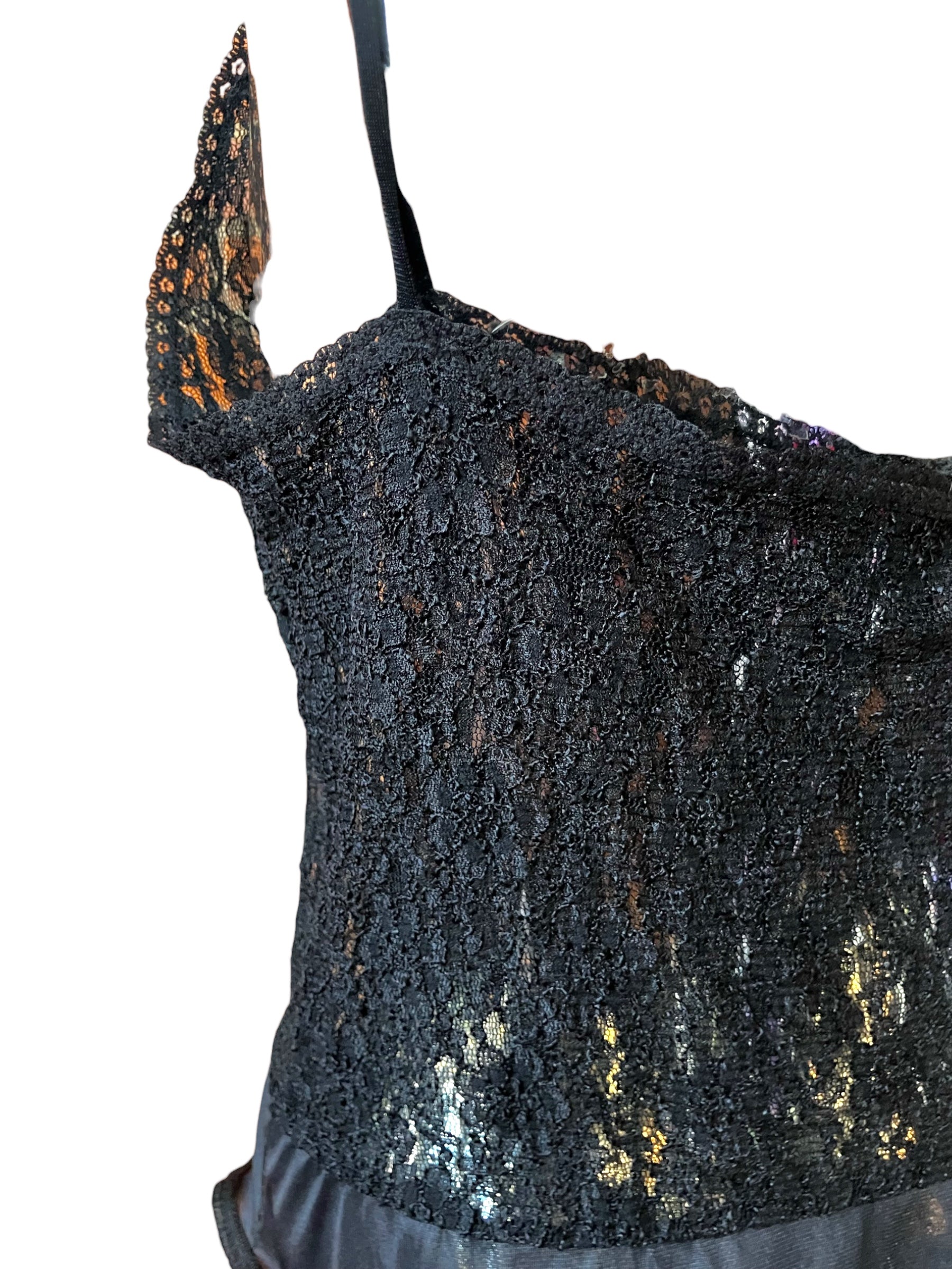 Vintage Sheer Lace 1piece