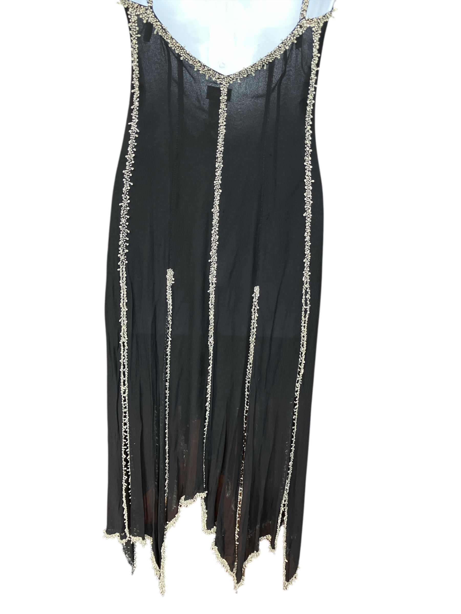 Vintage Sheer Silk Cache Dress