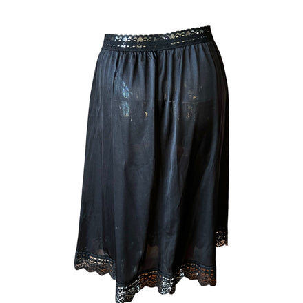 Vintage Black Lace Slip