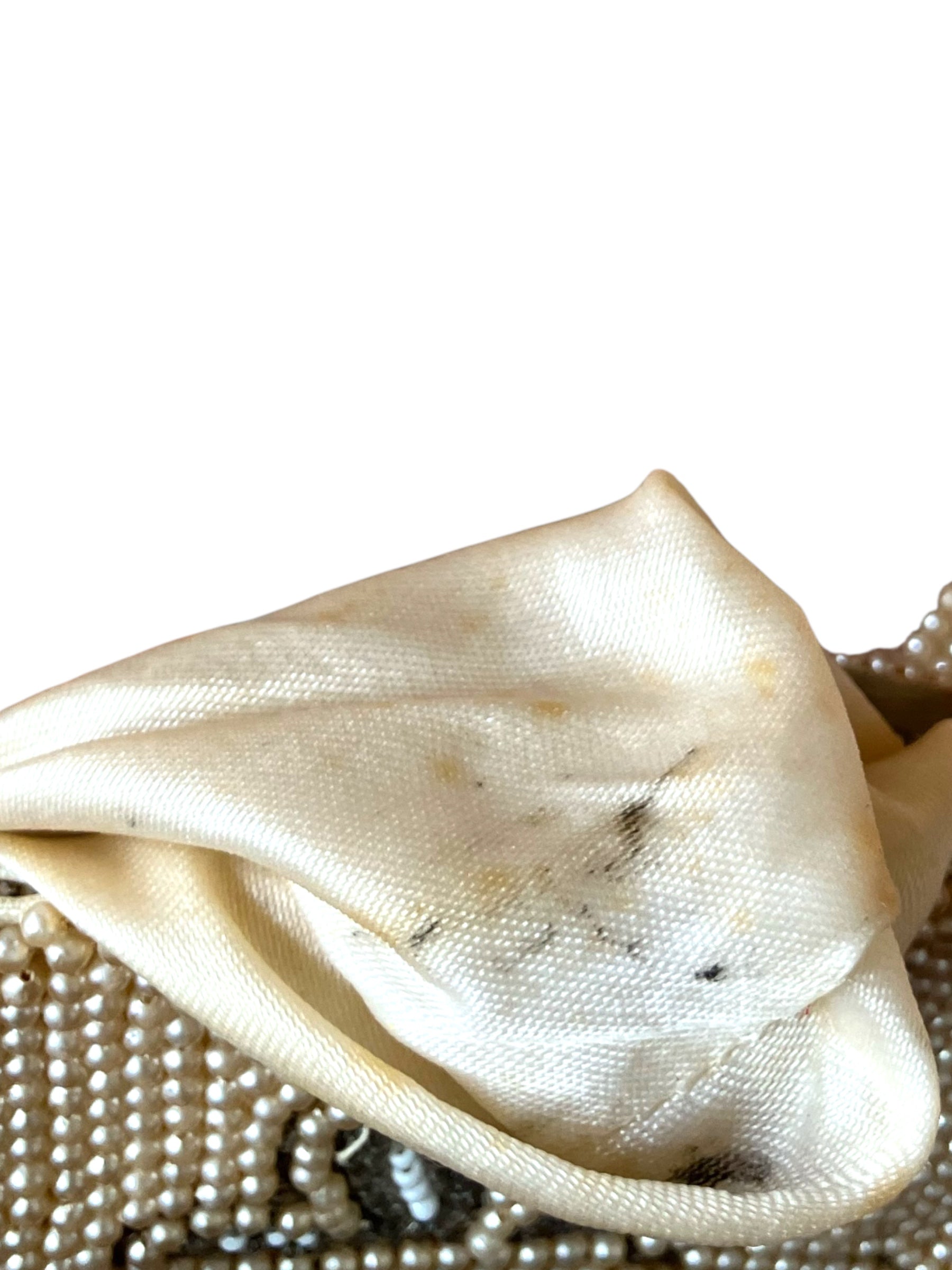 Vintage 1950s Beaded Mini Purse