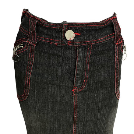 Vintage Y2K Long Denim Skirt