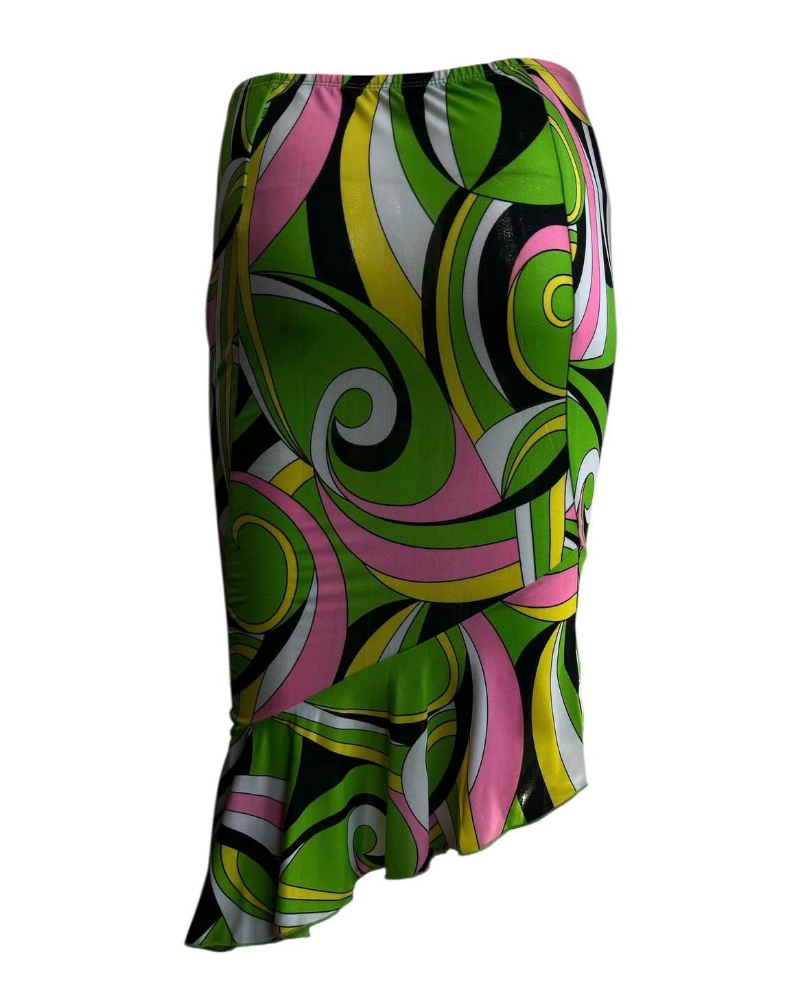 Vintage Y2K abstract printed Skirt