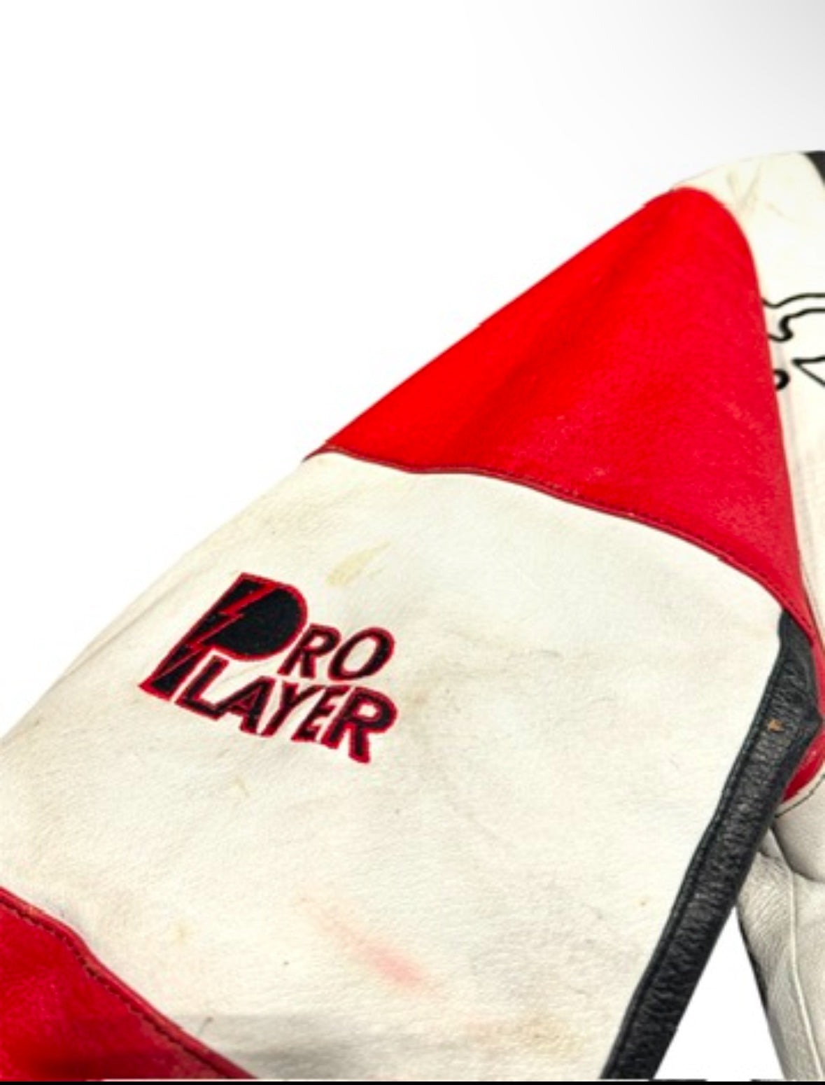 Vintage Rare Detroit Red Wings Leather Coat