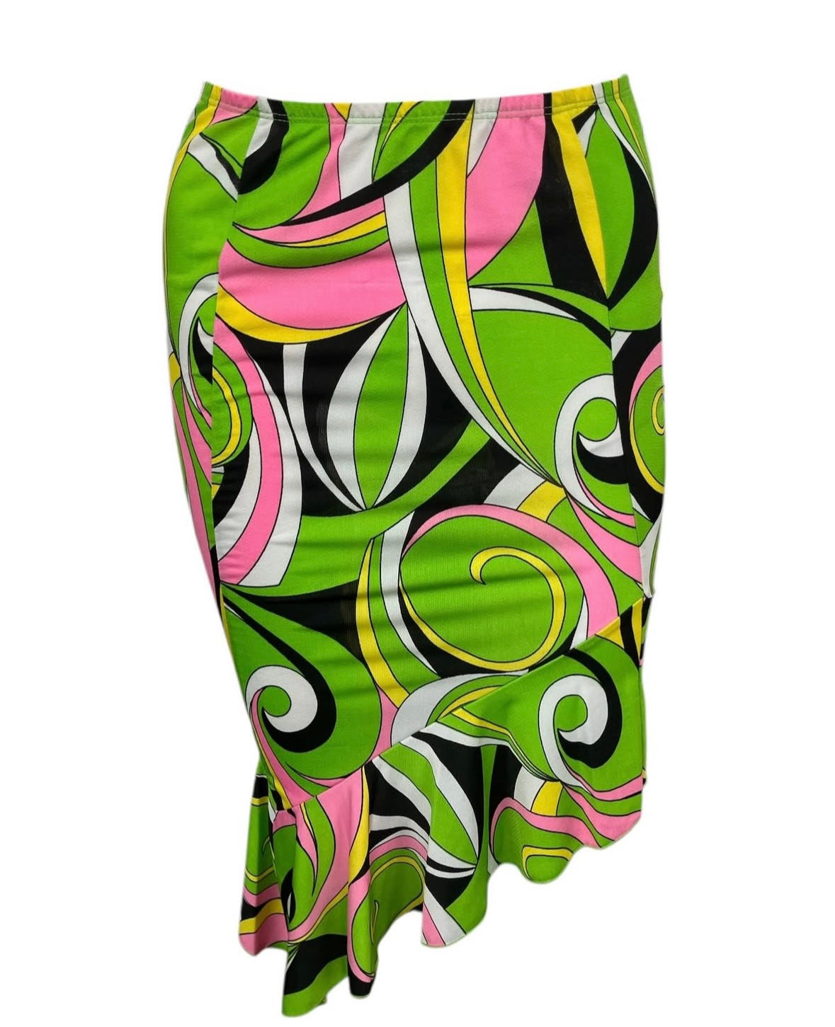 Vintage Y2K abstract printed Skirt
