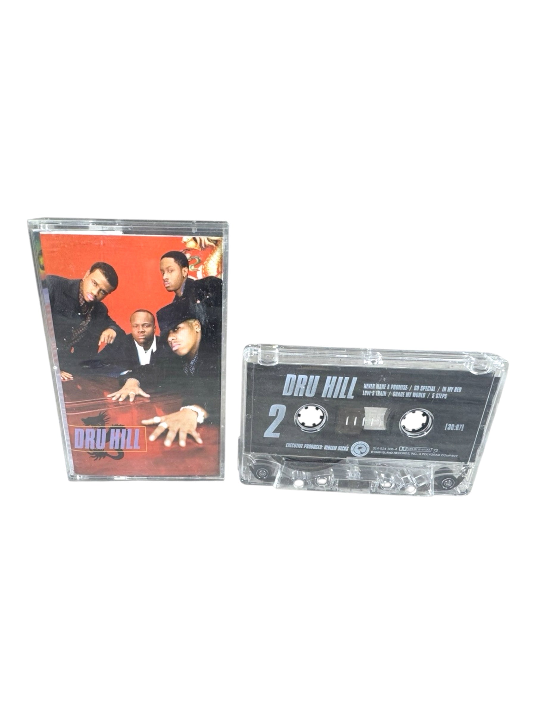 Vintage 1996 Dru Hill Cassette Tape