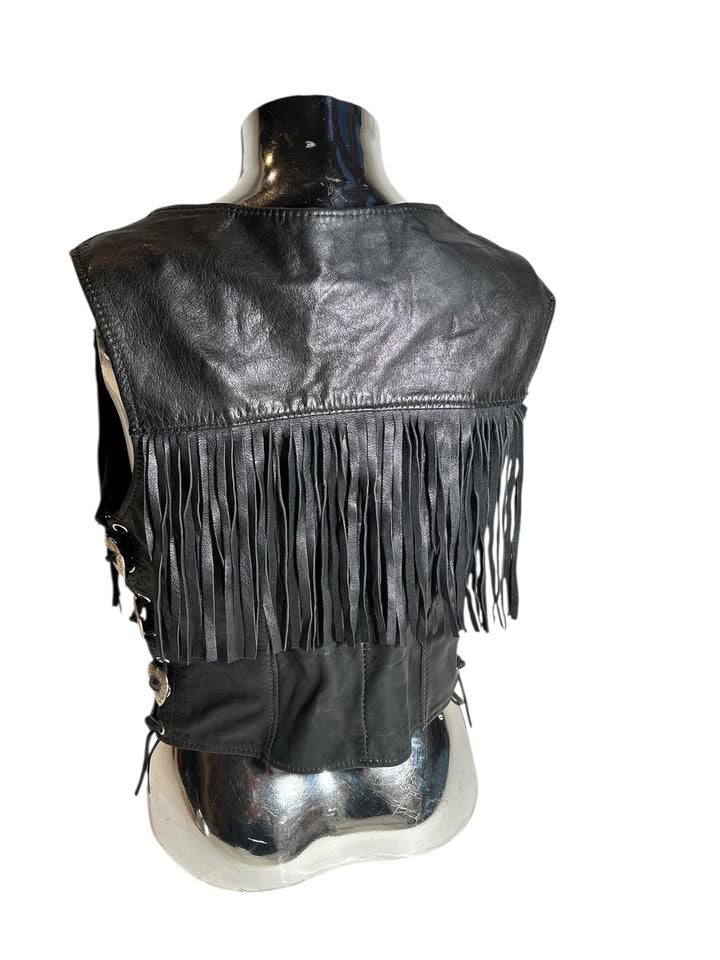 Vintage Leather Vest