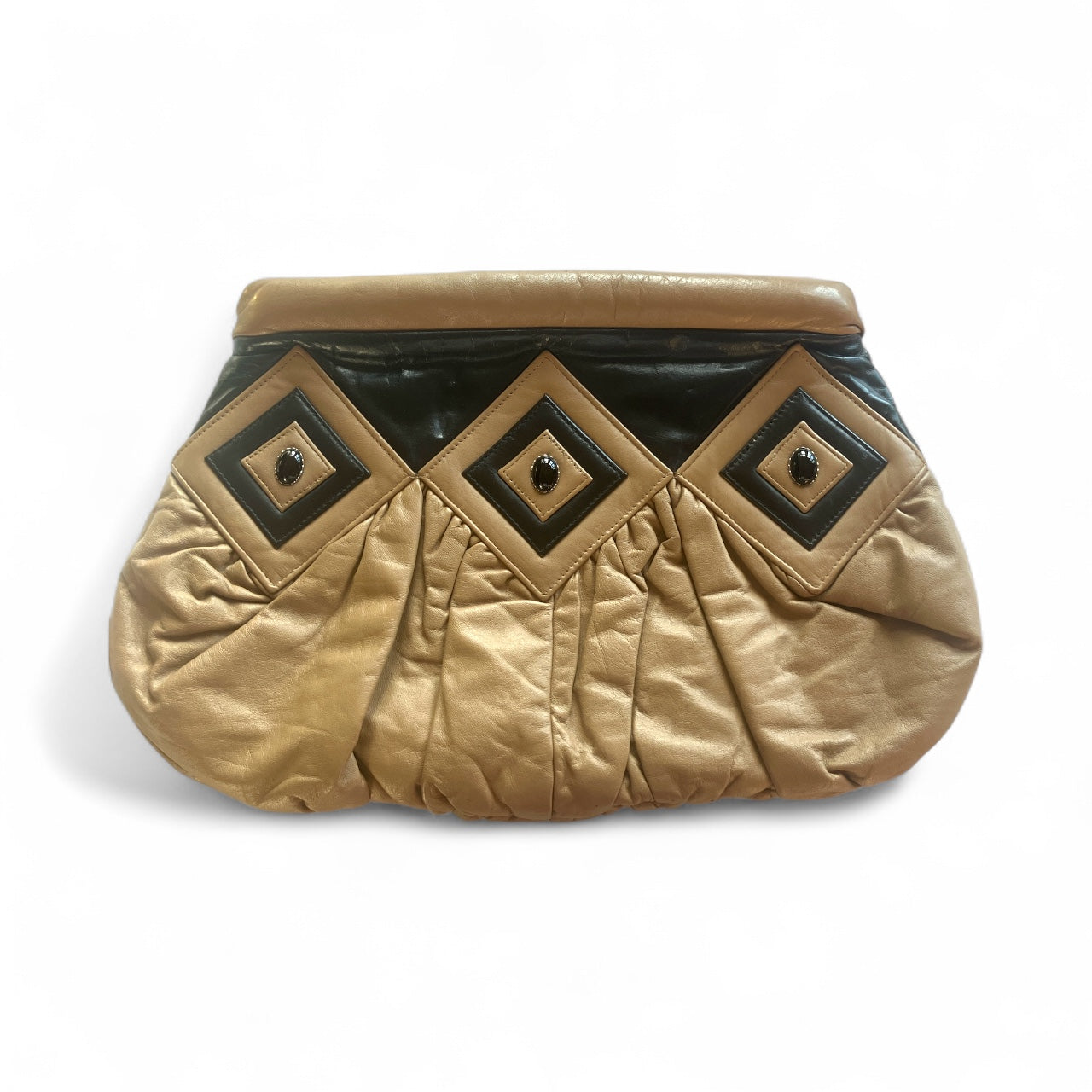 Vintage 1970s Timmy Woods Leather Crossbody