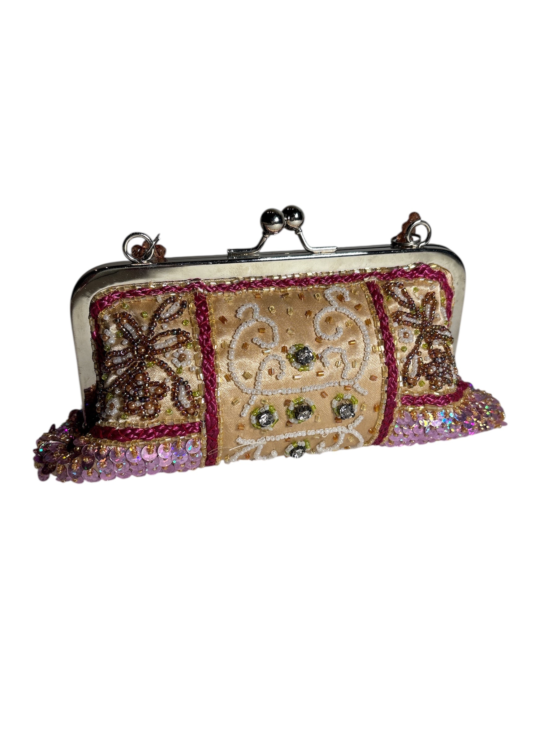 Vintage 1990s Mini Beaded Purse