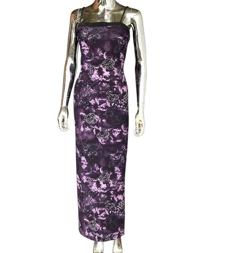 Vintage Y2K Paisley Dress
