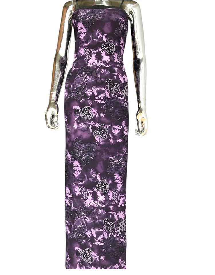Vintage Y2K Paisley Dress