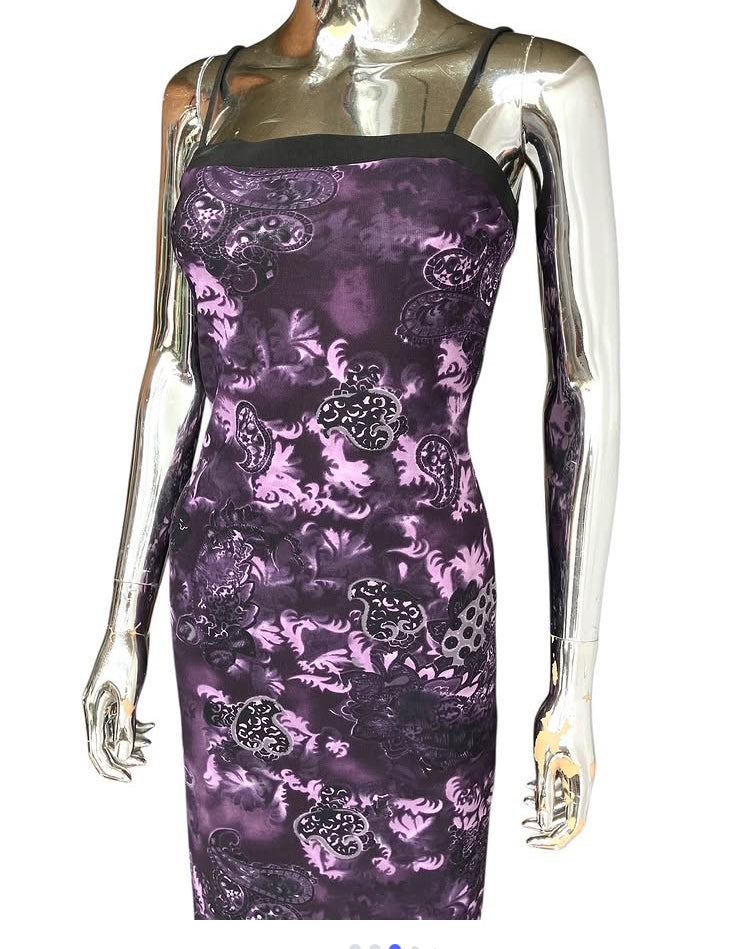 Vintage Y2K Paisley Dress