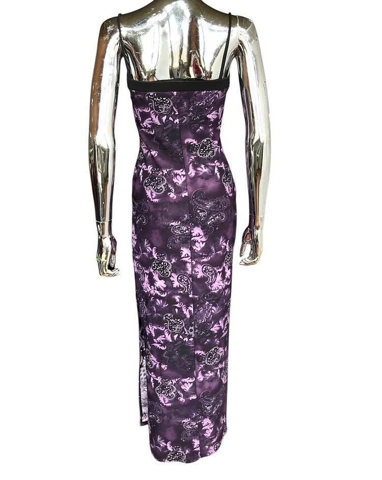 Vintage Y2K Paisley Dress