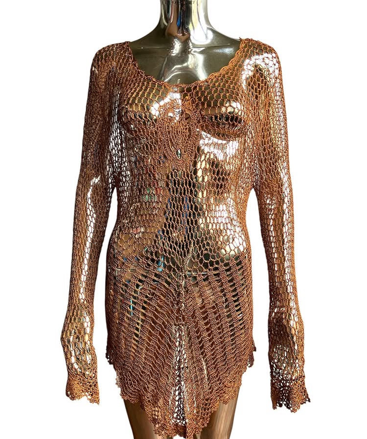 Vintage 1990s Crochet Top