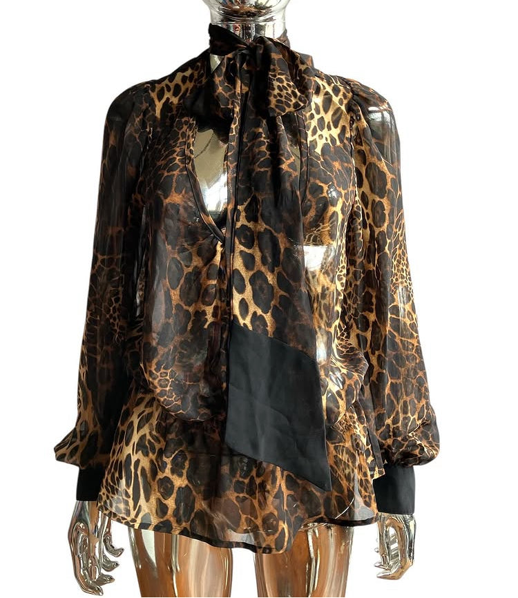Vintage Y2K Sheer BabyPhat Blouse