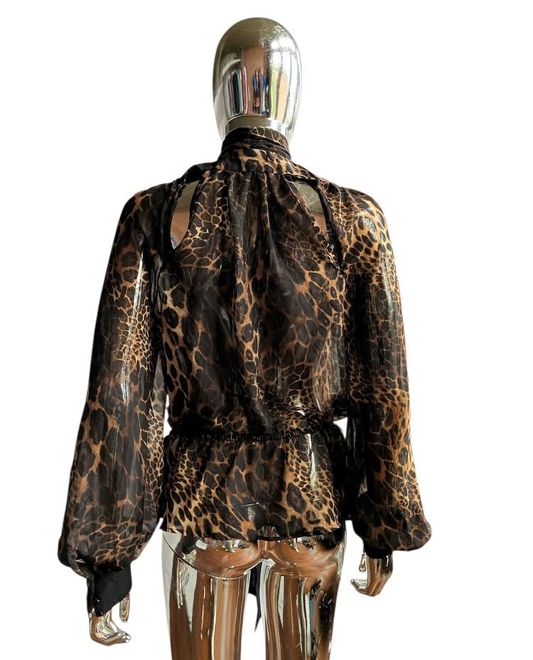 Vintage Y2K Sheer BabyPhat Blouse