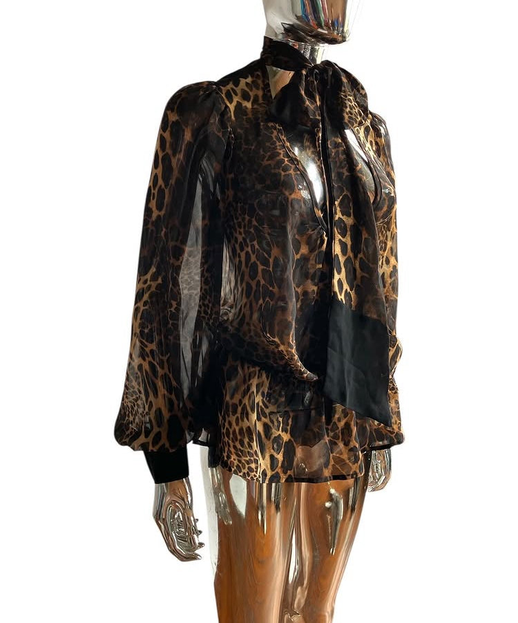 Vintage Y2K Sheer BabyPhat Blouse