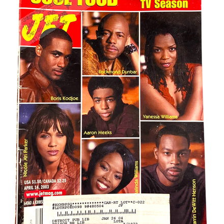 Vintage 2003 JET SoulFood Magazine