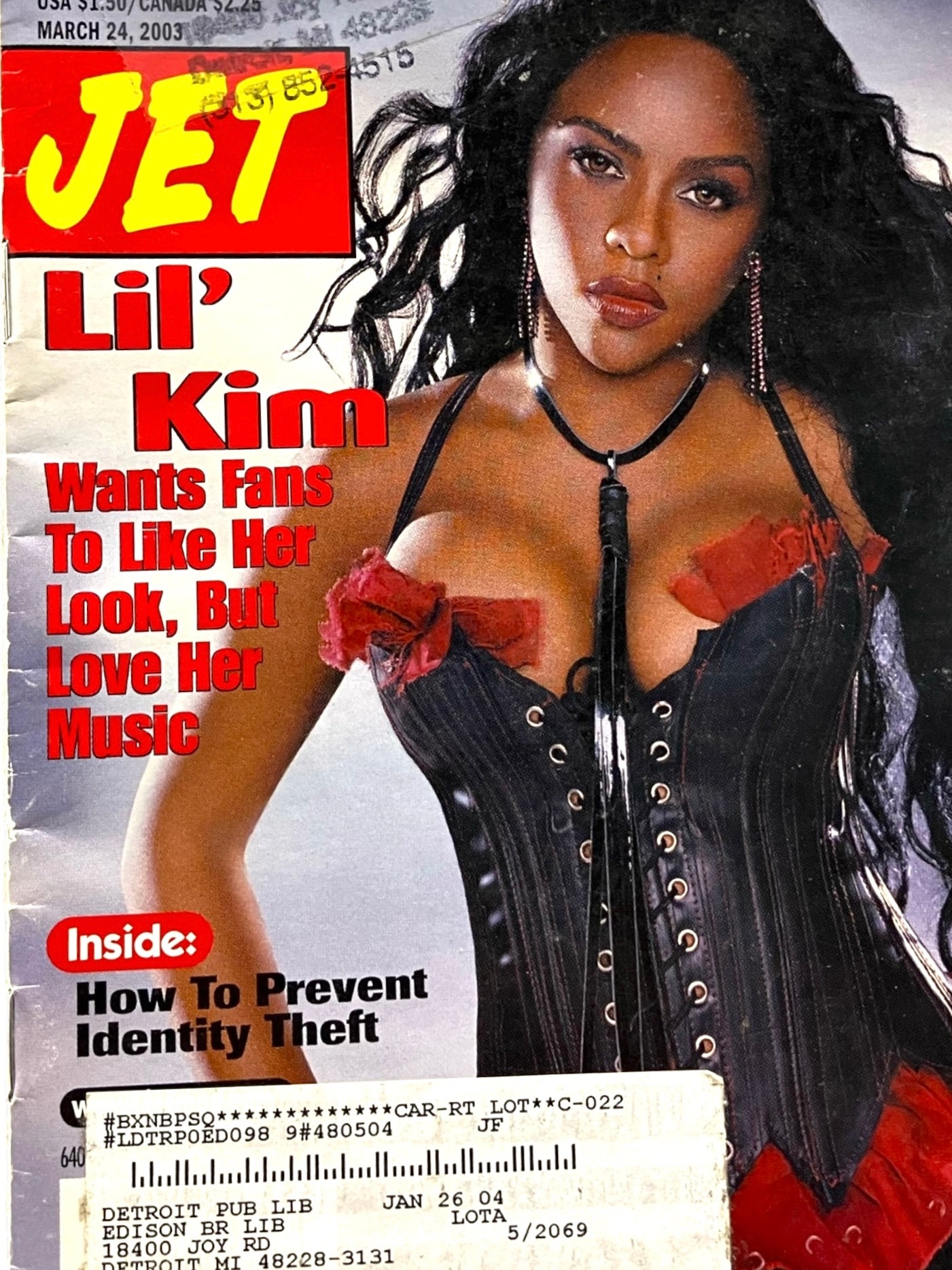 Vintage 2003 JET Lil Kim Magazine
