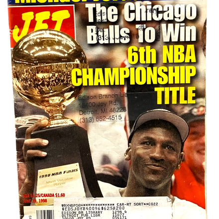 Vintage 1998 JET Michael Jordan Magazine
